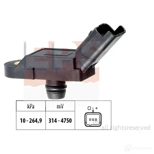 Датчик абсолютного давления EPS 1993164 3298980 KW 493 164 FACET 10.3164