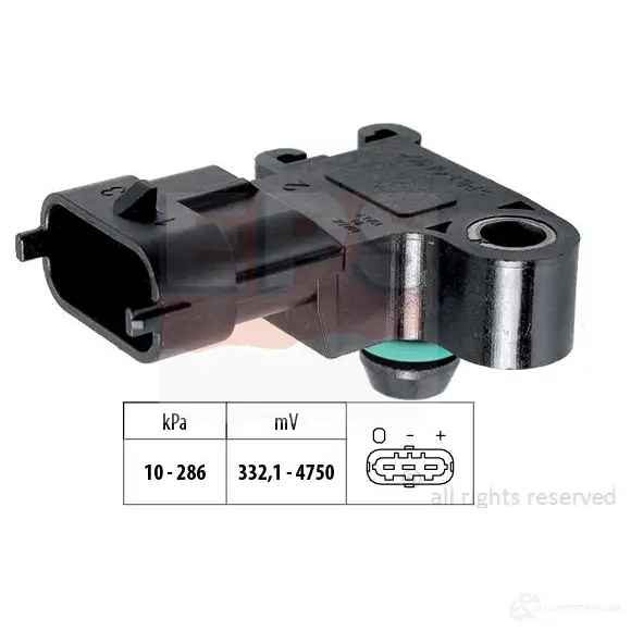 Датчик абсолютного давления EPS 3299030 1993234 FACET 10.3234 KW 493 234