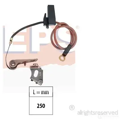 Контакты трамблера EPS KW 715 103 3294078 1215103 FACET 1.3691/3