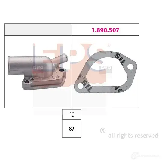 Термостат ож EPS 1880163 FACET 7.8163 KW 580 163 3296784