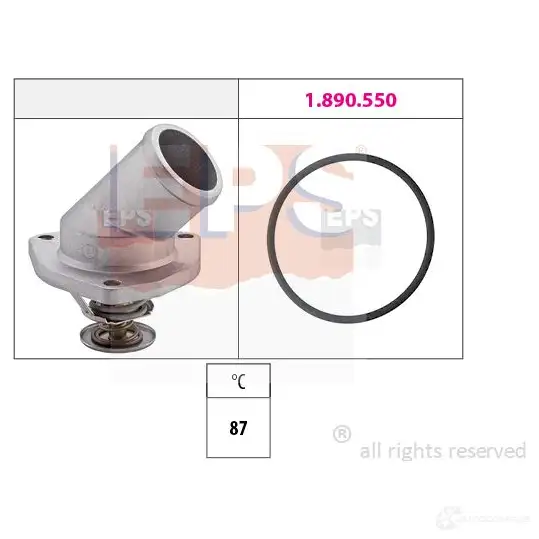 Термостат ож EPS 3297029 FACET 7.8402 KW 580 402 1880402 изображение 0