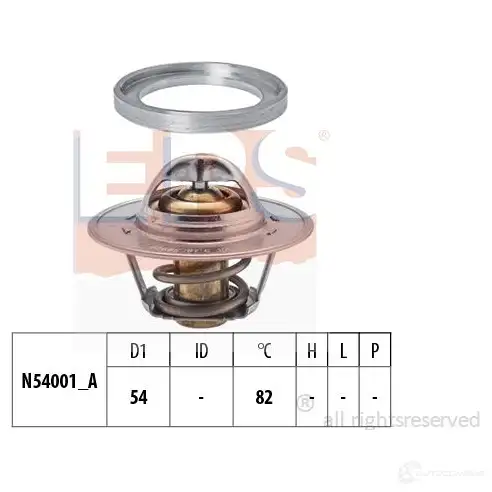 Термостат ож EPS 1880740s FACET 7.8740S KW 580 740S 3297300 изображение 0