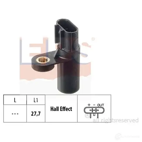 Катушка зажигания EPS 3298506 FACET 9.6018 KW 470 118 1970118 изображение 0
