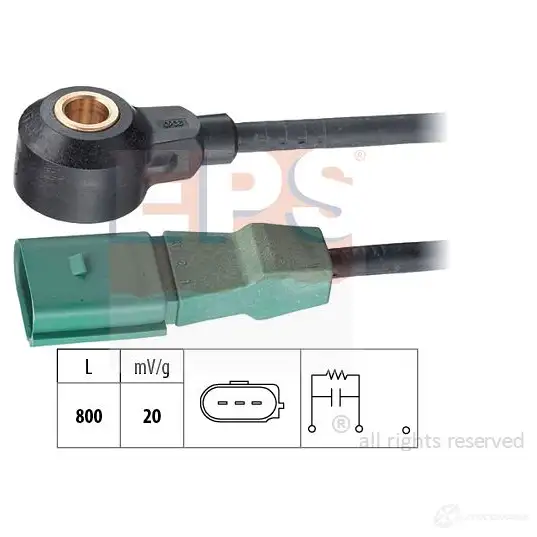Датчик детонации EPS FACET 9.3060 3298330 KW 457 060 1957060