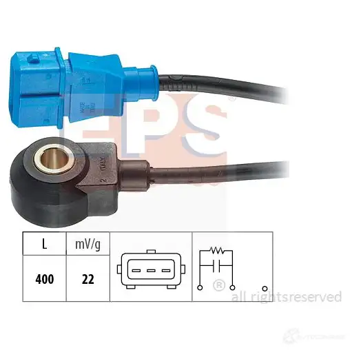 Датчик детонации EPS KW 457 029 1957029 FACET 9.3029 3298309