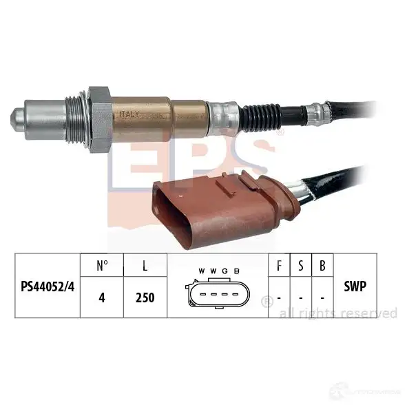 Лямбда зонд, кислородный датчик EPS 3299392 1997595 FACET 10.7595 KW 497 595 изображение 0