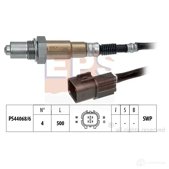 Лямбда зонд, кислородный датчик EPS FACET 10.8073 1998073 KW 498 073 3299492