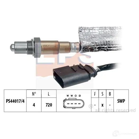Лямбда зонд, кислородный датчик EPS 3299245 1997163 FACET 10.7163 KW 497 163