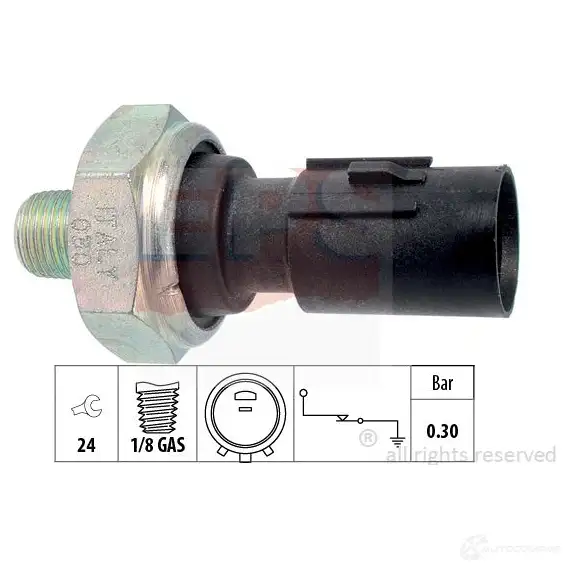 Датчик давления масла EPS KW 500 195 1800195 FACET 7.0195 3295004