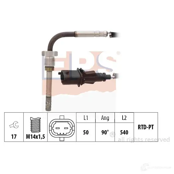 Бегунок трамблера EPS 1428016r KW 928 016R FACET 3.8116RS 3294497
