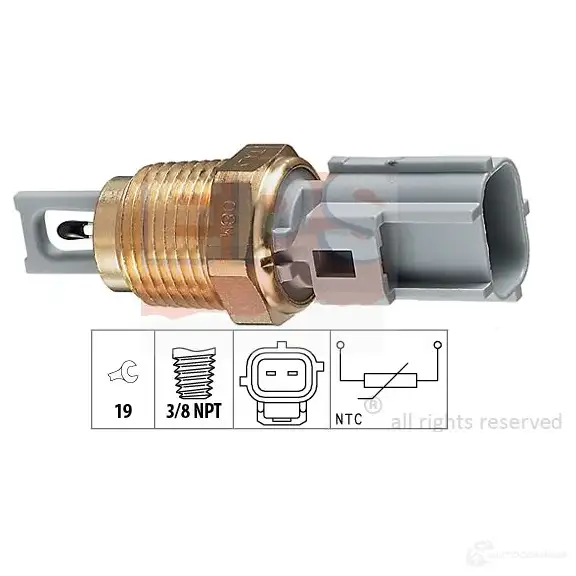 Датчик температуры воздуха EPS KW 494 004 FACET 10.4004 3299097 1994004