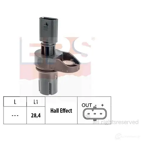 Датчик положения распредвала EPS 3298287 FACET 9.0757 1953757 KW 453 757