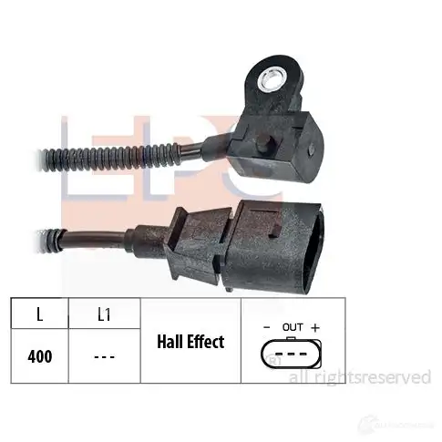 Датчик положения распредвала EPS Kw 453 794 1424901308 Facet 9.0794 1953794 изображение 0
