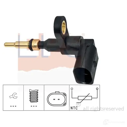 Датчик температуры охлаждающей жидкости EPS FACET 7.3377 1194420544 KW 530 377 1830377