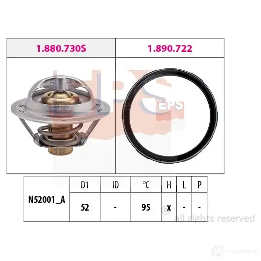 Датчик положения коленвала EPS FACET 9.0044 KW 453 044 1953044 3297649