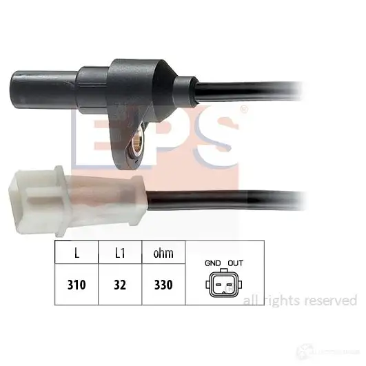 Датчик положения коленвала EPS FACET 9.0142 KW 453 142 3297741 1953142