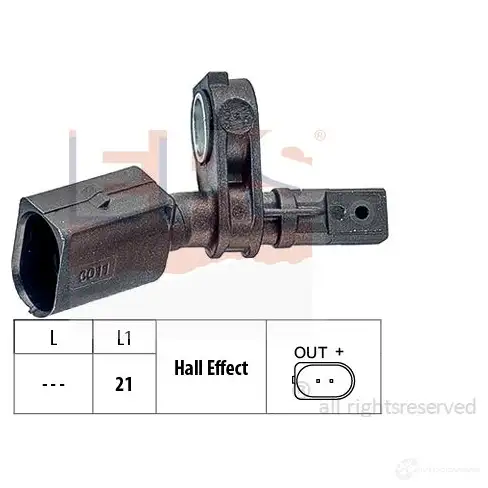 Датчик АБС EPS FACET 21.0011 3298442 1960011 KW 460 011