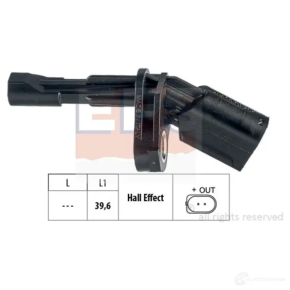 Датчик АБС EPS KW 460 008 FACET 21.0008 3298439 1960008