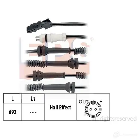 Датчик АБС EPS 3298470 KW 460 149 1960149 FACET 21.0149