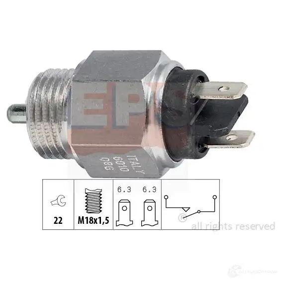 Датчик стоп сигнала, выключатель EPS FACET 7.6010 3296557 1860010 KW 560 010