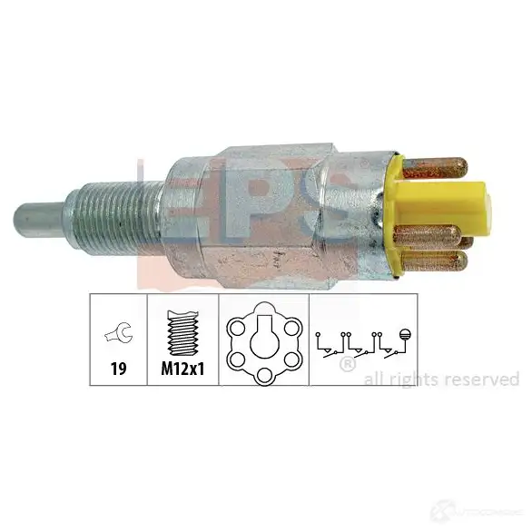 Датчик стоп сигнала, выключатель EPS KW 560 251 FACET 7.6251 3296685 1860251