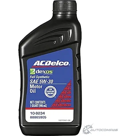 Моторное масло синтетическое Dexos 1 Synthetic Blend 5W-30, 1 л AC DELCO 109246 HT4DL 2L 1436949454 изображение 0