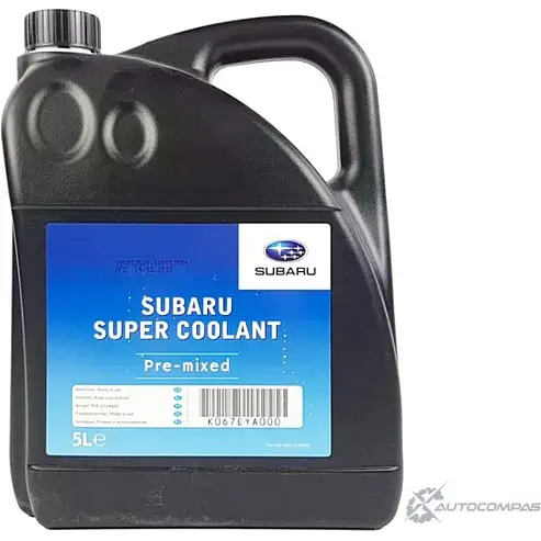 Охлаждающая жидкость 5л. Super Coolant, синяя SUBARU K067EYA000 X IKG3Z DRPRQB 1436786737 изображение 0