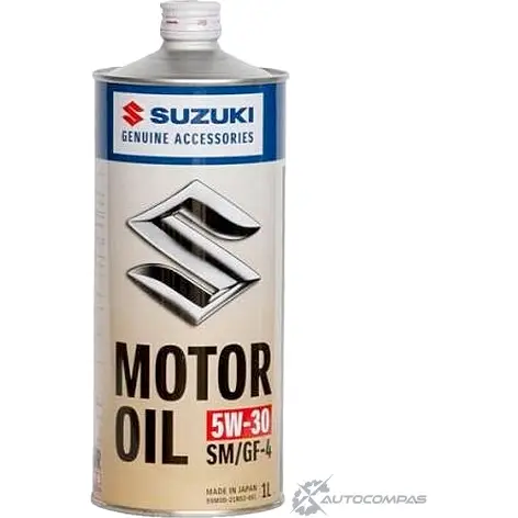 Моторное масло синтетическое Motor Oil SM 5W-30, 1 л SUZUKI 1436786868 99M0021R02001 2 9R2WY изображение 0
