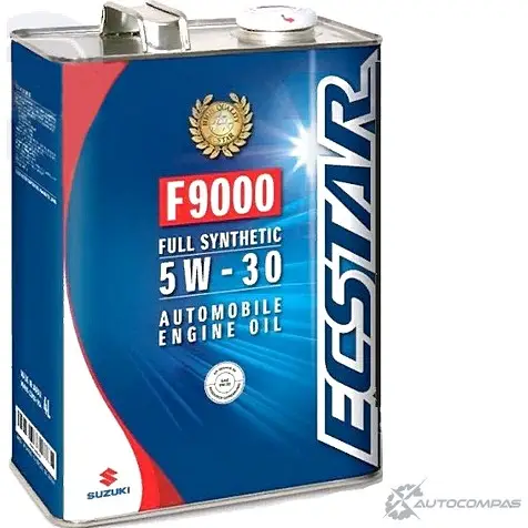 Моторное масло синтетическое Ecstar F9000 5W-30, 4 л SUZUKI RL C7MW 99M0022R02004 1436949688 изображение 0