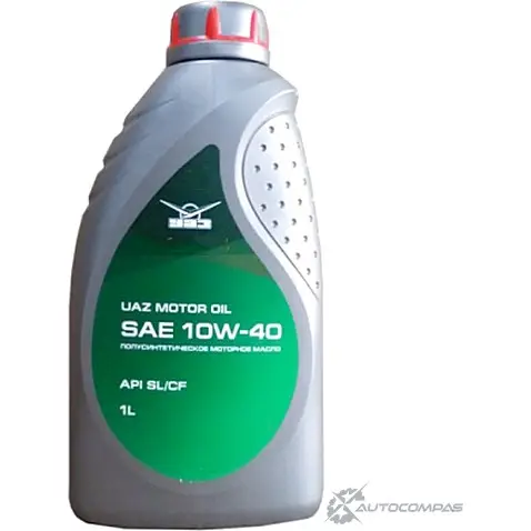 Моторное масло полусинтетическое Motor Oil 10W-40 SL/CF, 1 л UAZ 1436949704 000101001104001 NOF RF40 изображение 0