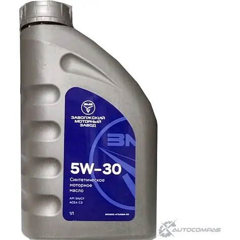 Моторное масло синтетическое Motor Oil 5W-30 A3/B4 SN/CF, 1 л UAZ 1436949713 473408600 ARG Q3 изображение 0