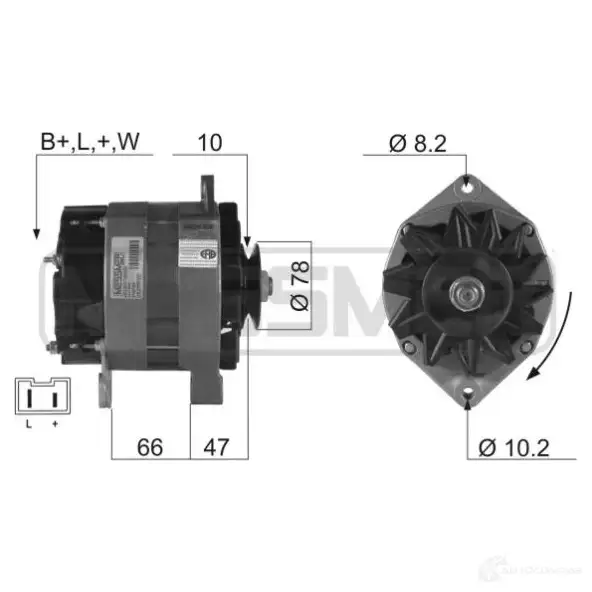 Генератор ERA P BGNRE 1438235863 210163A