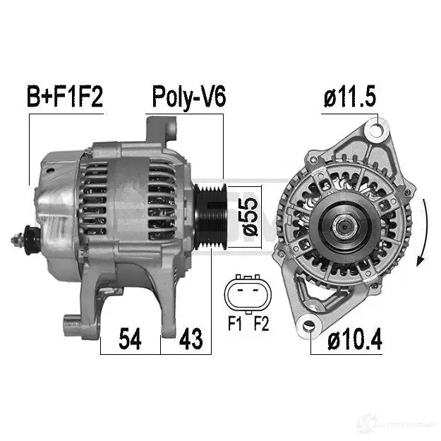 Генератор ERA 1438235926 209530A PY30 9C изображение 0