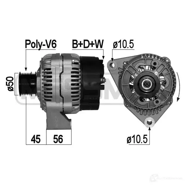 Генератор ERA M GUZ3U 1438235934 209077A изображение 0