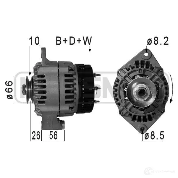 Генератор ERA 1437426936 210994A 87XNE OW изображение 0