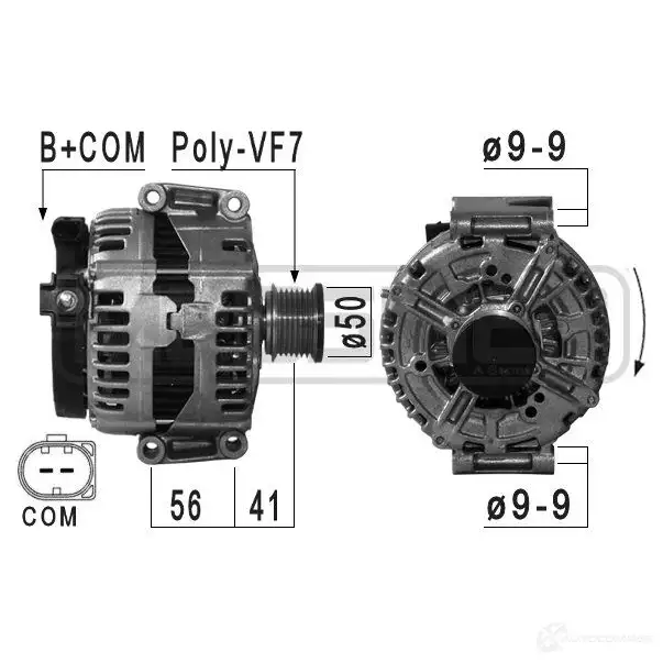 Генератор ERA 1941753 QH1 EFY 209036