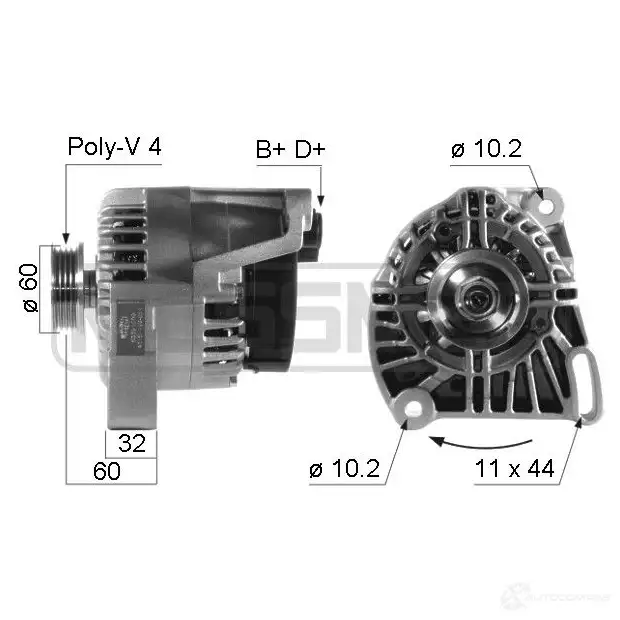 Генератор ERA 22T ZD 210237 1942268 изображение 0