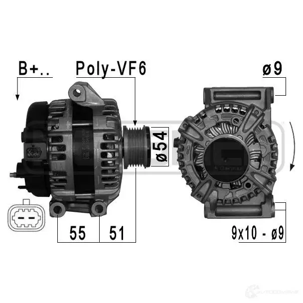 Генератор ERA J4D9 O 209119 1941835 изображение 0