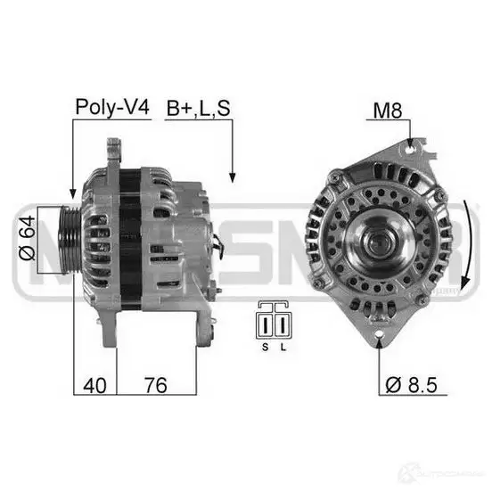 Генератор ERA EC3R0K 1 1942401 210375