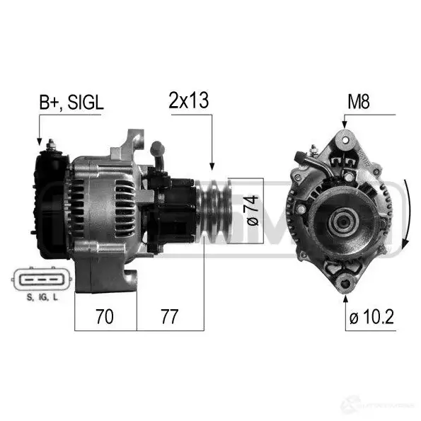 Генератор ERA FVQ XY 1438236428 210267A изображение 0