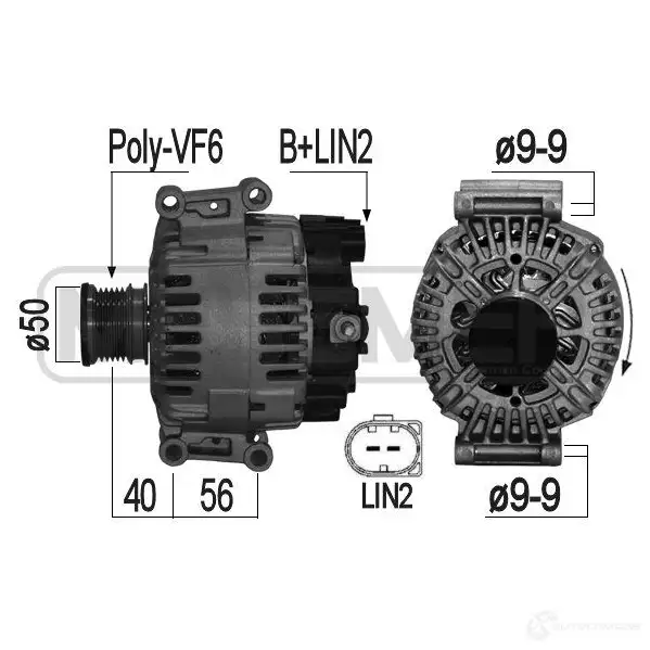 Генератор ERA 05 GJL3B 1941876 209231