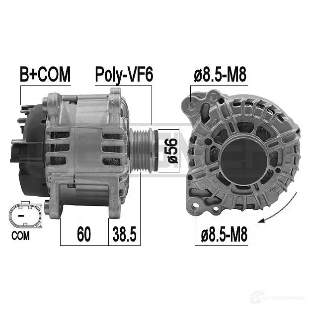 Генератор ERA 43 WK9 1220517458 209230