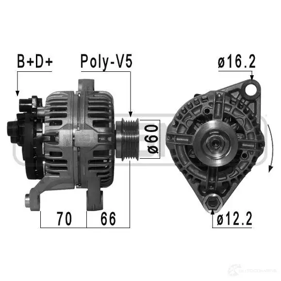 Генератор ERA 1941744 P POBF3O 209027 изображение 0