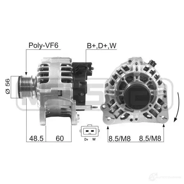 Генератор ERA 210093R L 25U2Y 1438236583