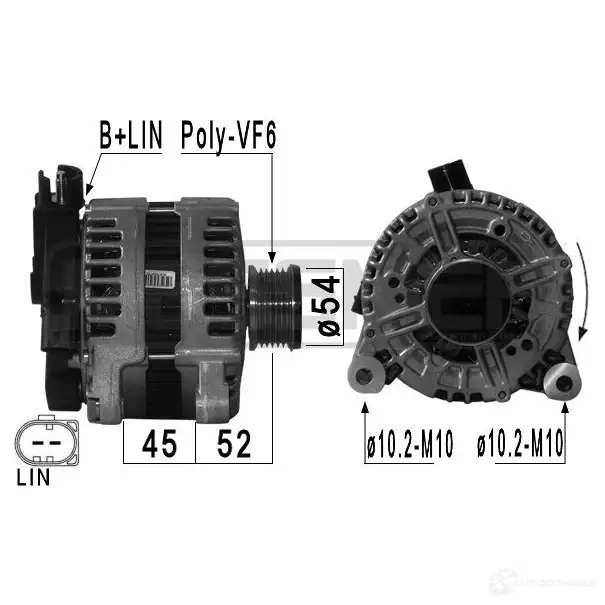 Генератор ERA 209100A V YS5KA7 1438236617