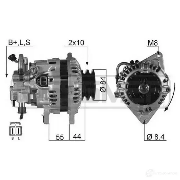 Генератор ERA WLR2 G 1942398 210372 изображение 0