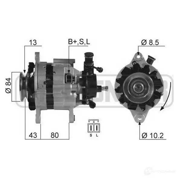 Генератор ERA H15O E 1942562 210537