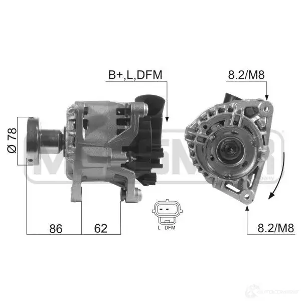 Генератор ERA J0KQ 5 1942438 210412 изображение 0