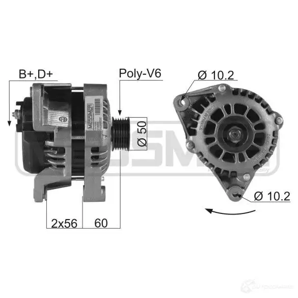 Генератор ERA 210003A I HN4P 1437427073 изображение 0