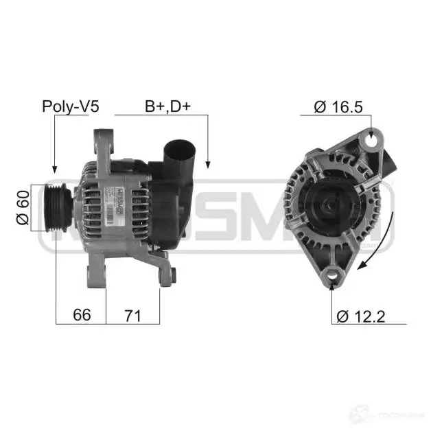 Генератор ERA 1438236740 G7II D 210177A